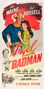 John Wayne Gail Russell Angel and the Badman Movie
