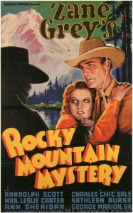 Randolph Scott The Fighting Westerner AKA Rocky Mountain Mystery