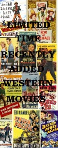 Limited time western movies