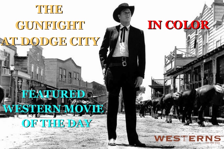 Gunfight at Dodge City Joel McCrea COLOR