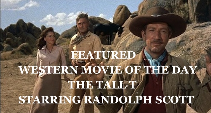 The Tall T Randolph Scott Richard Boone western movie